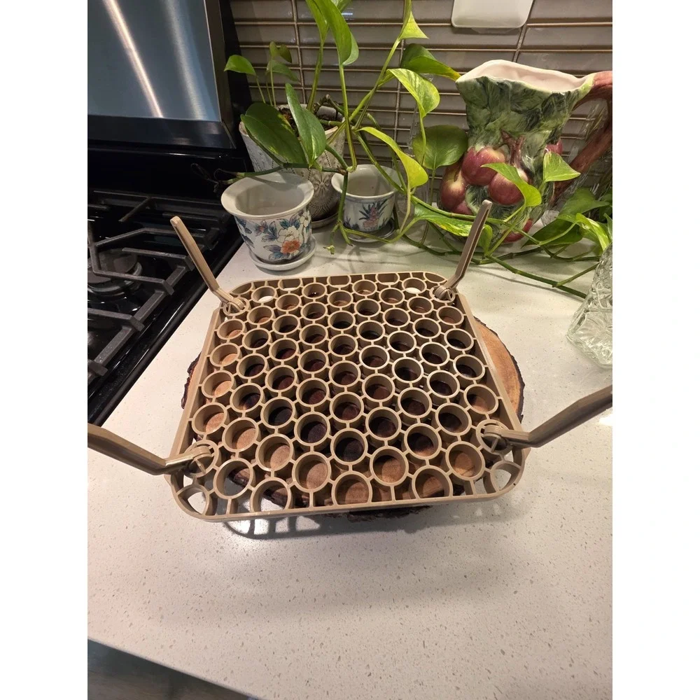 Vintage SUPERSEAL Microwave Cooking Shelf Cookware